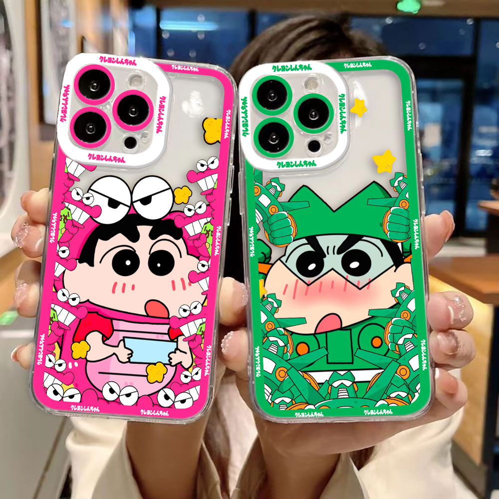 Oppo A78 - Cute C-Crayon S-Shinchan Clear Phone Case