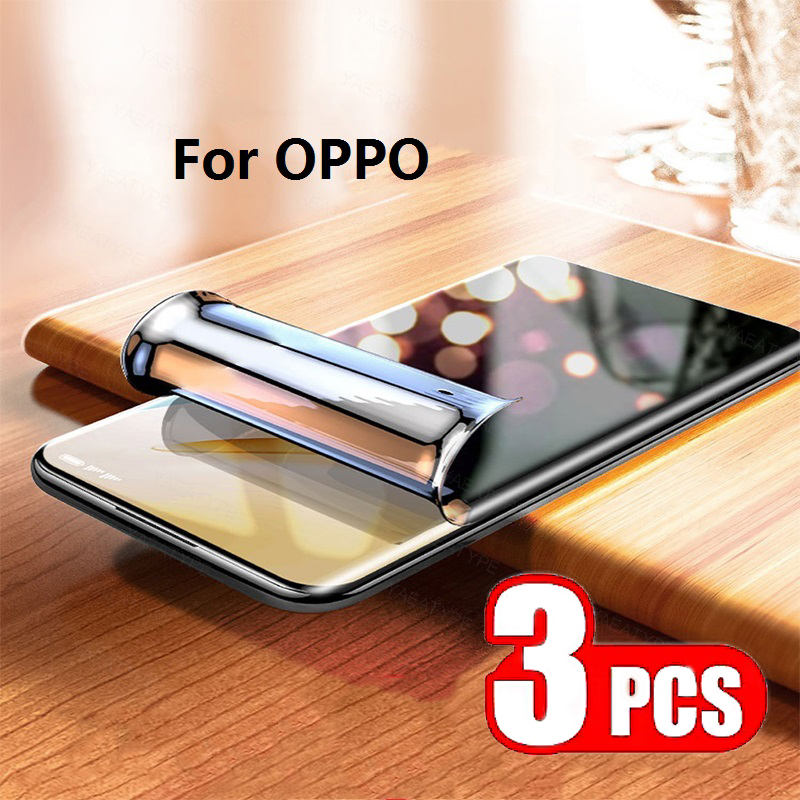 Oppo Reno 12 - 3Pcs Privacy Hydrogel Film For OPPO