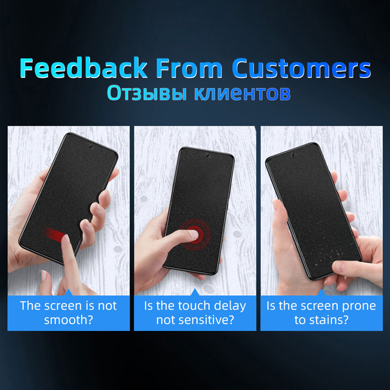3Pcs Matte Tempered Glass For  - Matte Anti Glare Screen ulasan dan harga
