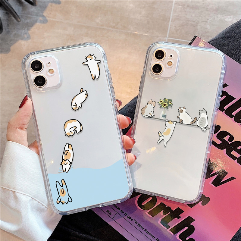 Lovely Fishes Clear Phone Case - Apple Iphone 15 ulasan dan harga