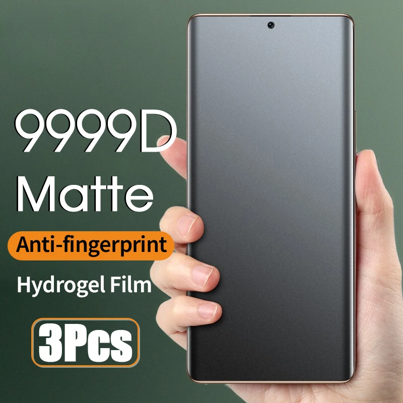 Full Curved Matte Hydrogel Fil - Matte Anti Glare Screen ulasan dan harga
