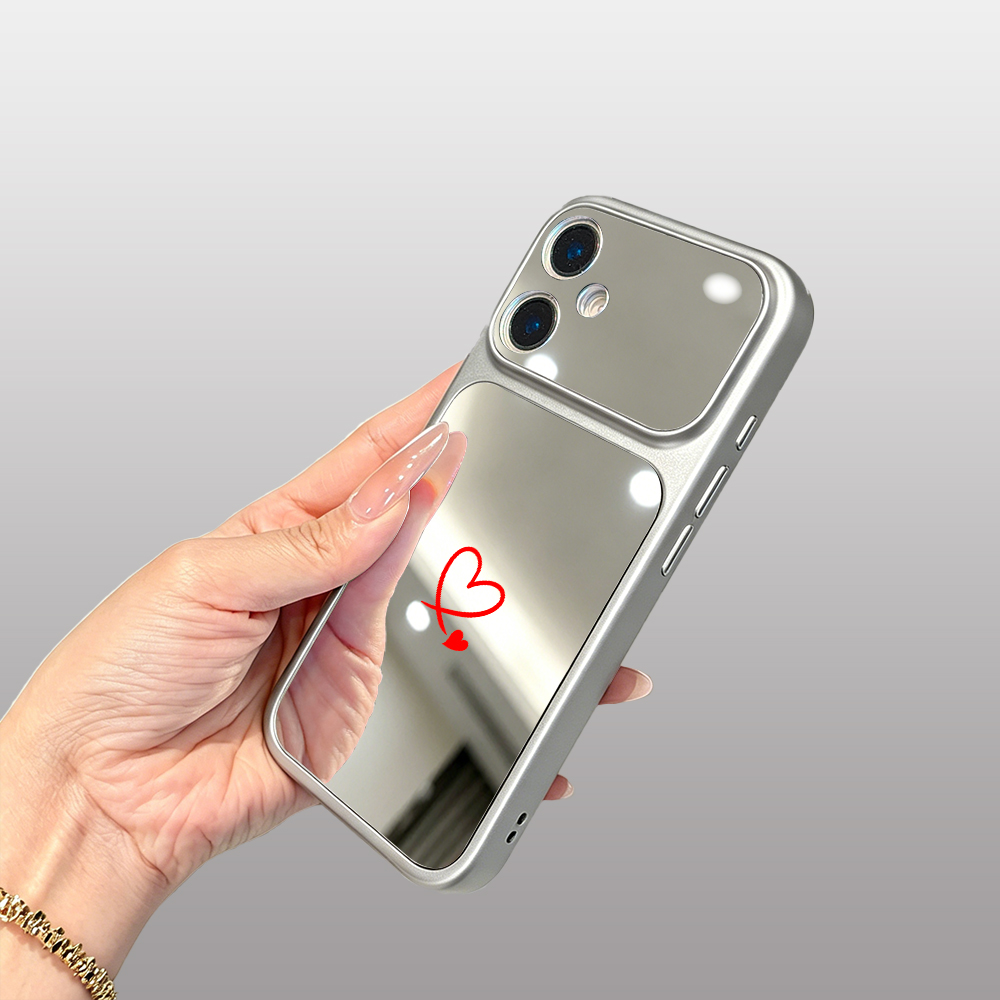 Luxury Makeup Mirror Phone Cas - Oppo A78 ulasan dan harga