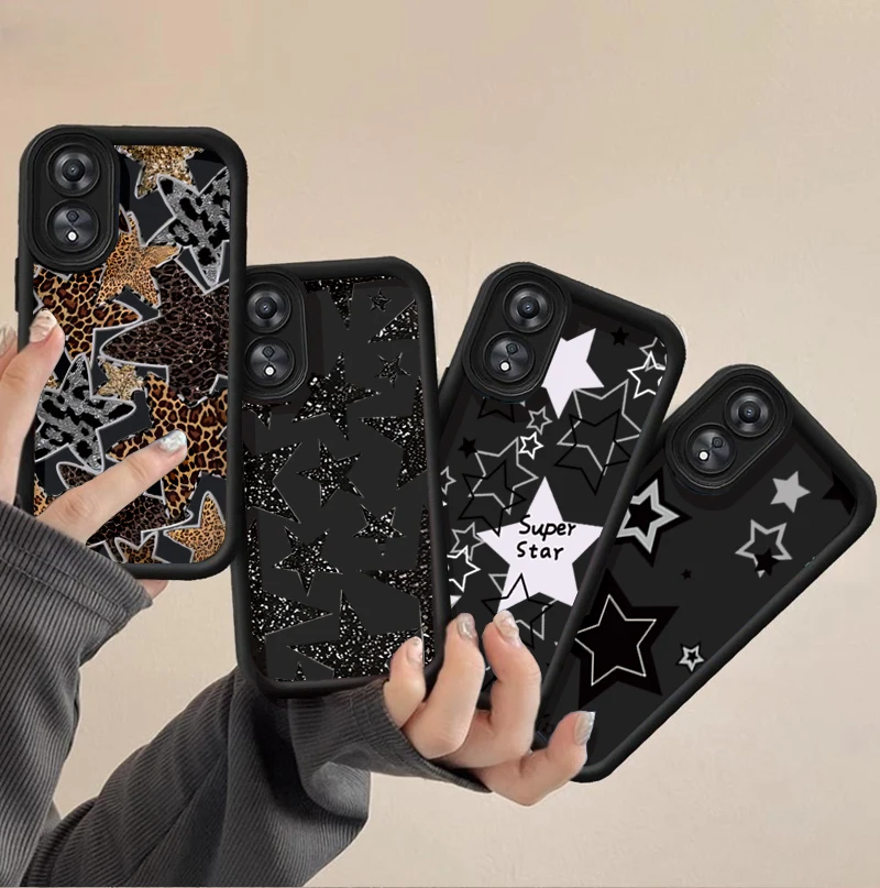 Korean Cute Y2k Star Case For  - Vivo Y28 ulasan dan harga