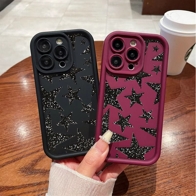 Korean Cute Y2k Star Case For  - Vivo Y28 ulasan dan harga
