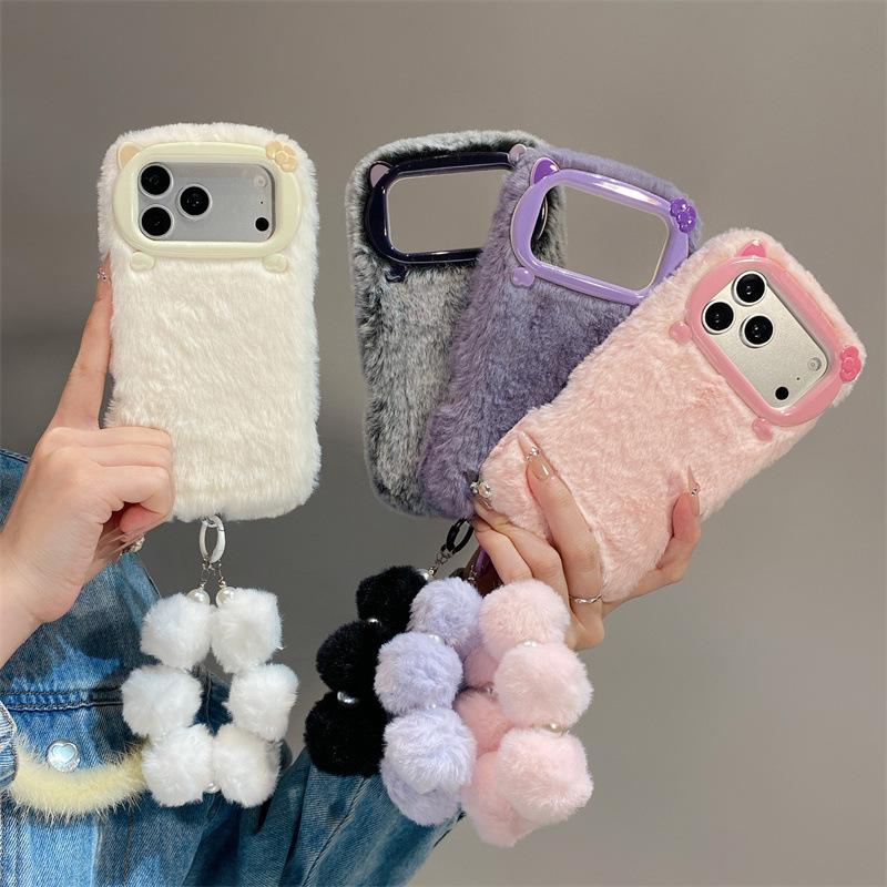 Luxury Solid Colors Furry Plus - Apple Iphone 15 ulasan dan harga