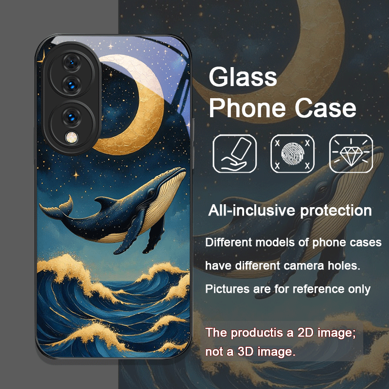 Cartoon Starry Sky Blue Whale  - Huawei Nova 12 ulasan dan harga