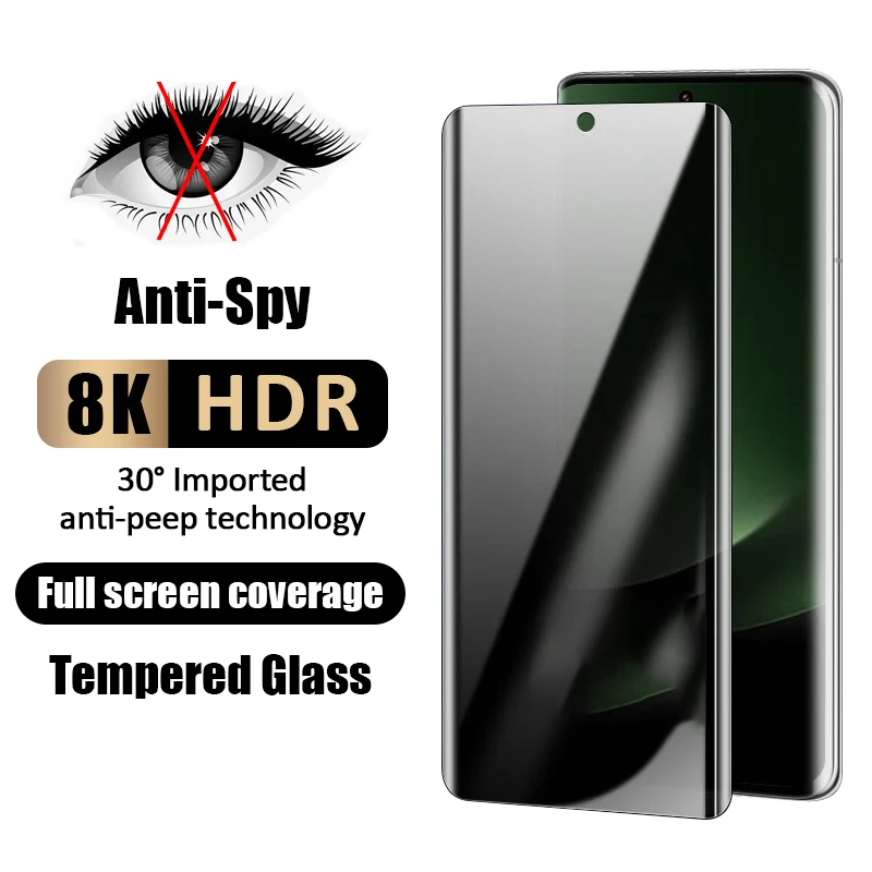 Curved Edge Anti-spy Tempered  - Curved Edge Screen ulasan dan harga