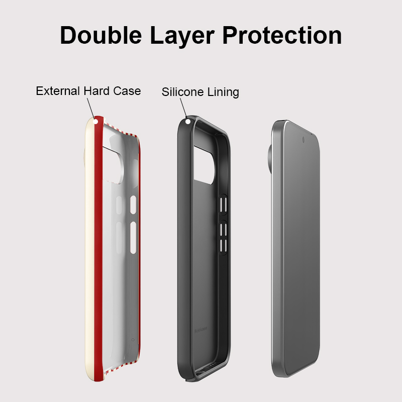 Fcicicase Cherry Stripe Patter - Google Pixel 9 ulasan dan harga
