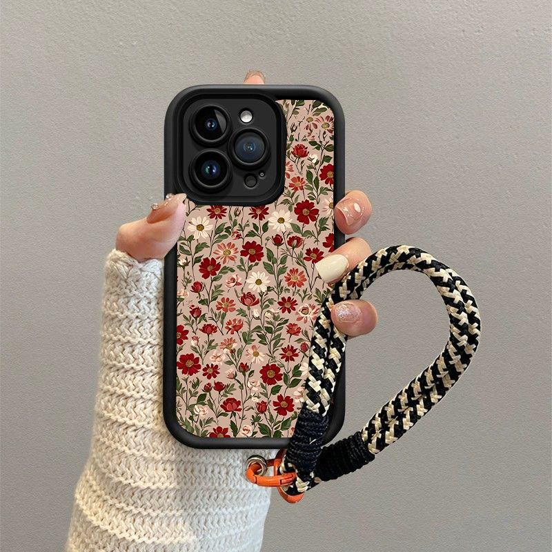 Flower Chain Lanyard Case For  - Vivo Y28 ulasan dan harga