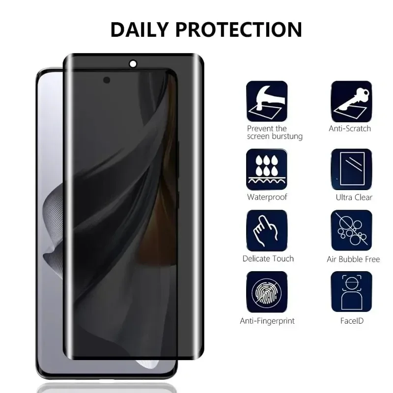 3Pcs 3D Screen Protector Priva - Oppo Reno 12 ulasan dan harga