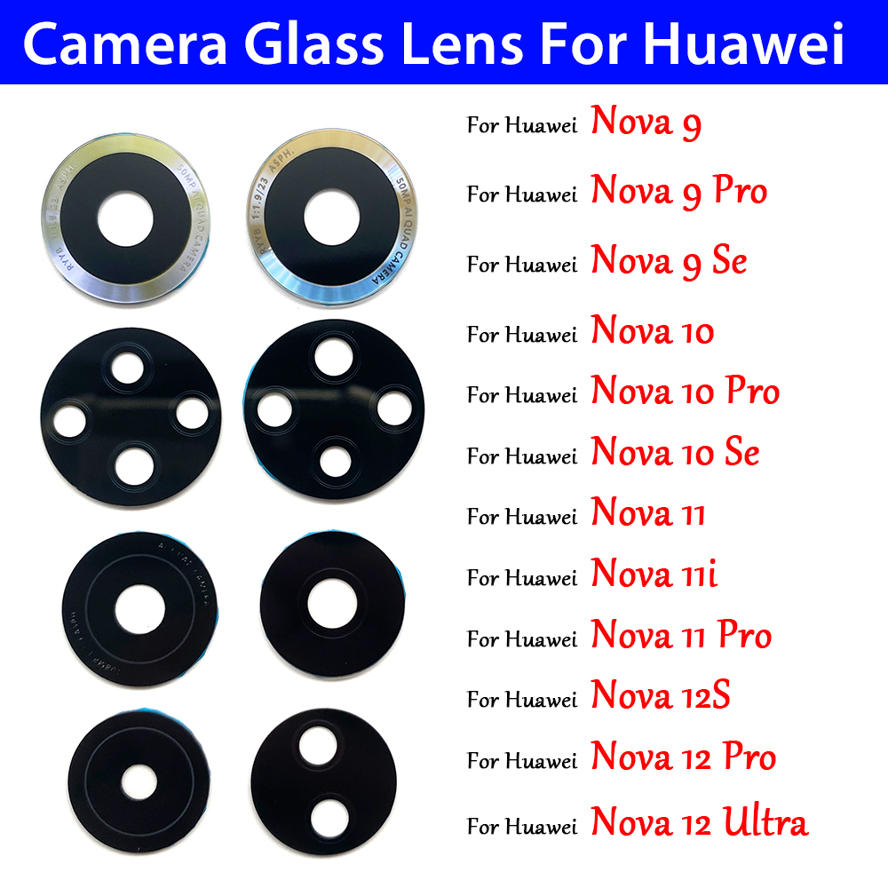 10 PCS Rear Back Camera Glass  - Huawei Nova 12 ulasan dan harga
