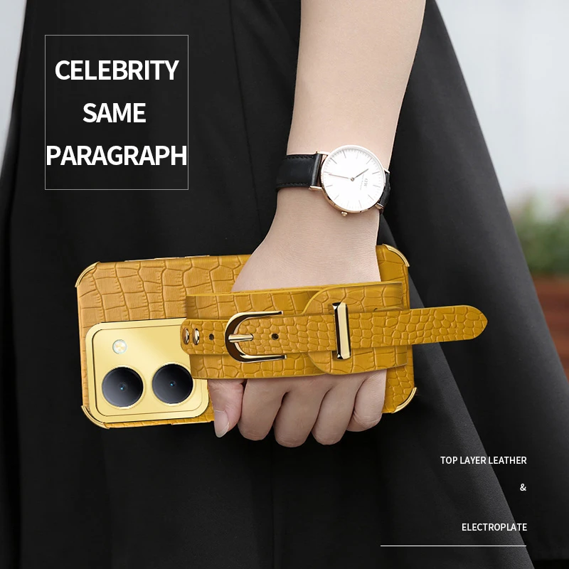 Wrist Strap Crocodile Leather  - Vivo Y28 ulasan dan harga