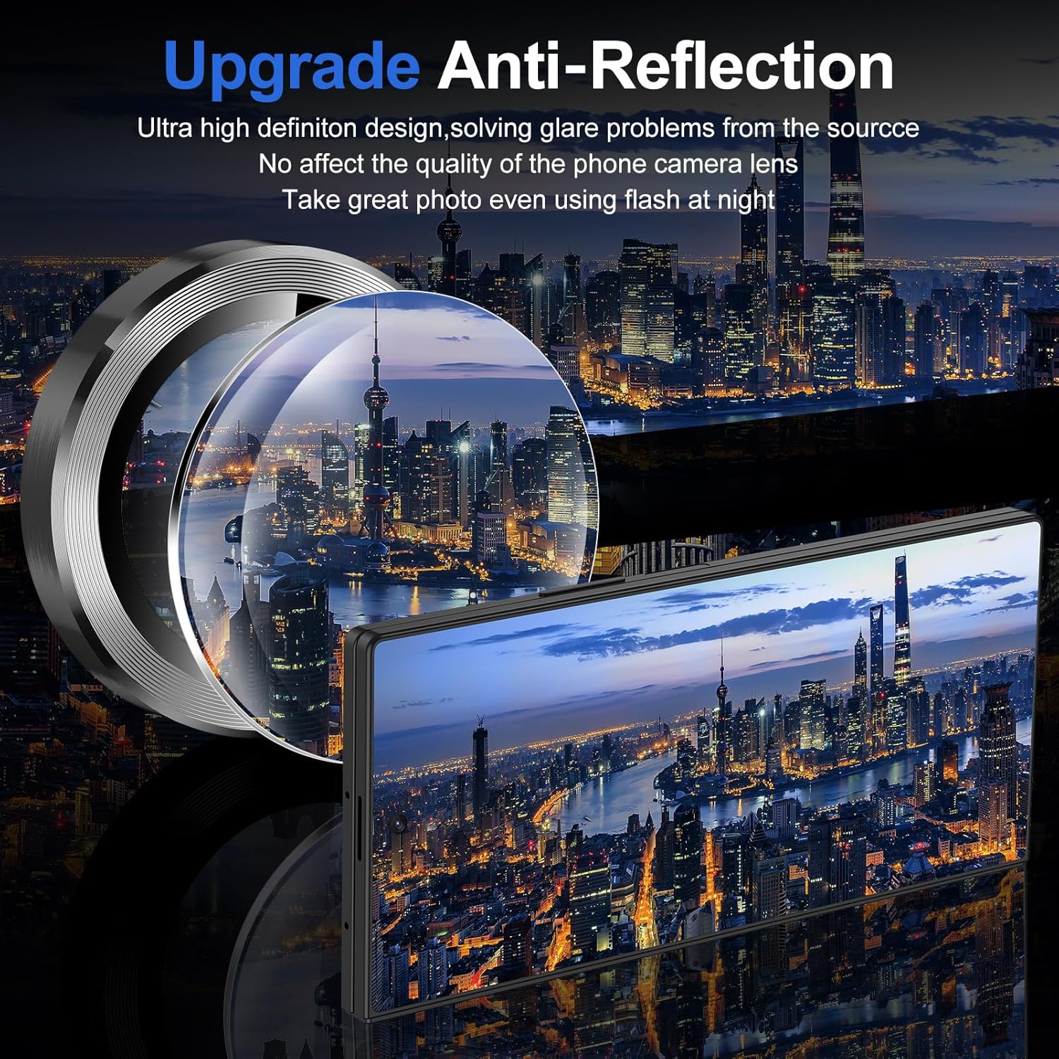 HD Color Metal Alloy Ring Temp - Tempered Glass Screen 9H ulasan dan harga